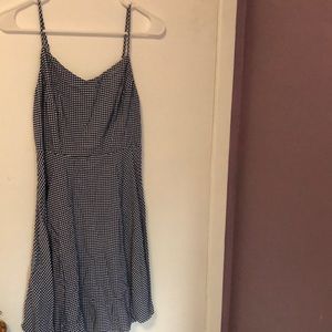 Old Navy checked skater dress